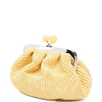 Borsa clutch palma in giallo Maxmara - donna 