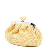 Borsa clutch palma in giallo Maxmara - donna 