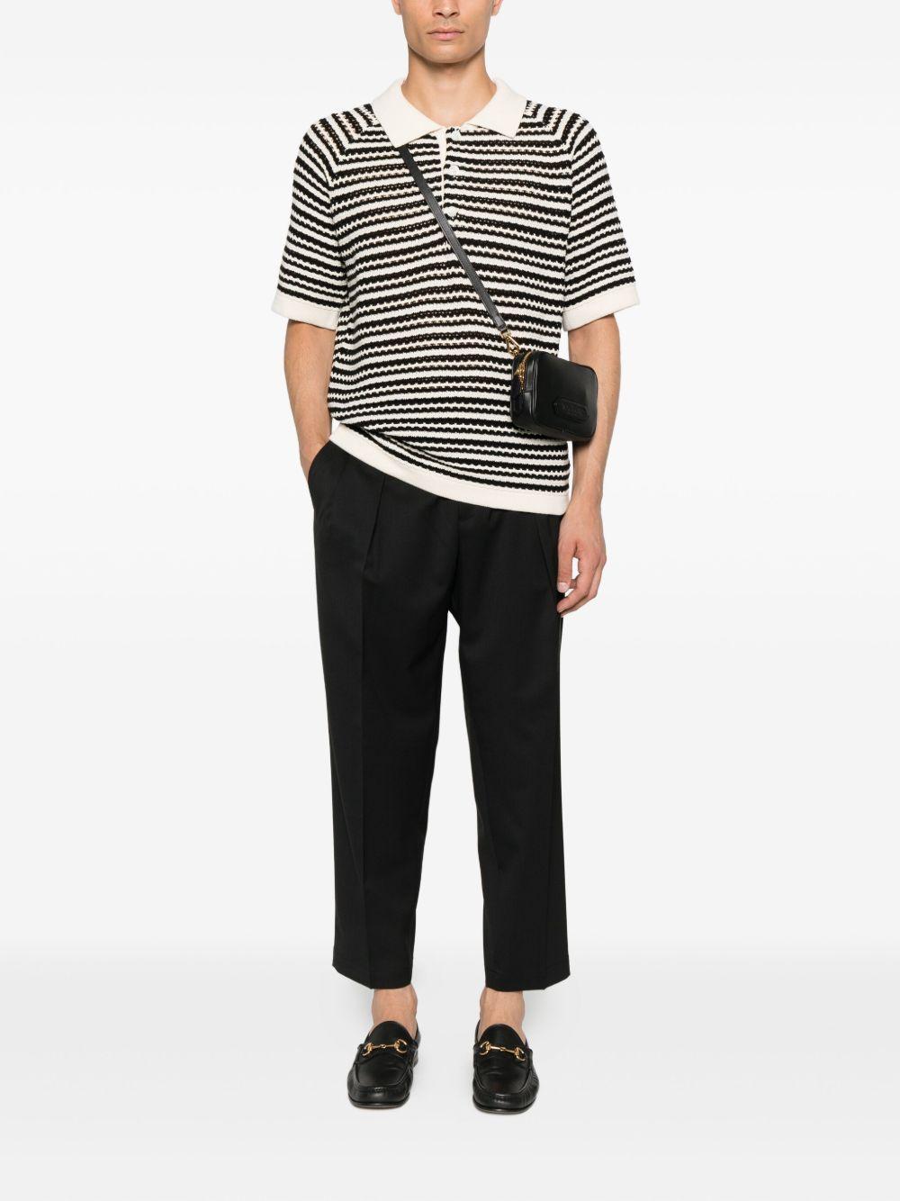 Pantaloni con pieghe frontali in nero Briglia 1949 - uomo 