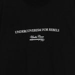 Felpa con stampa grafica in nero Undercover - uomo 