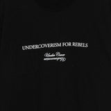 Felpa con stampa grafica in nero Undercover - uomo 
