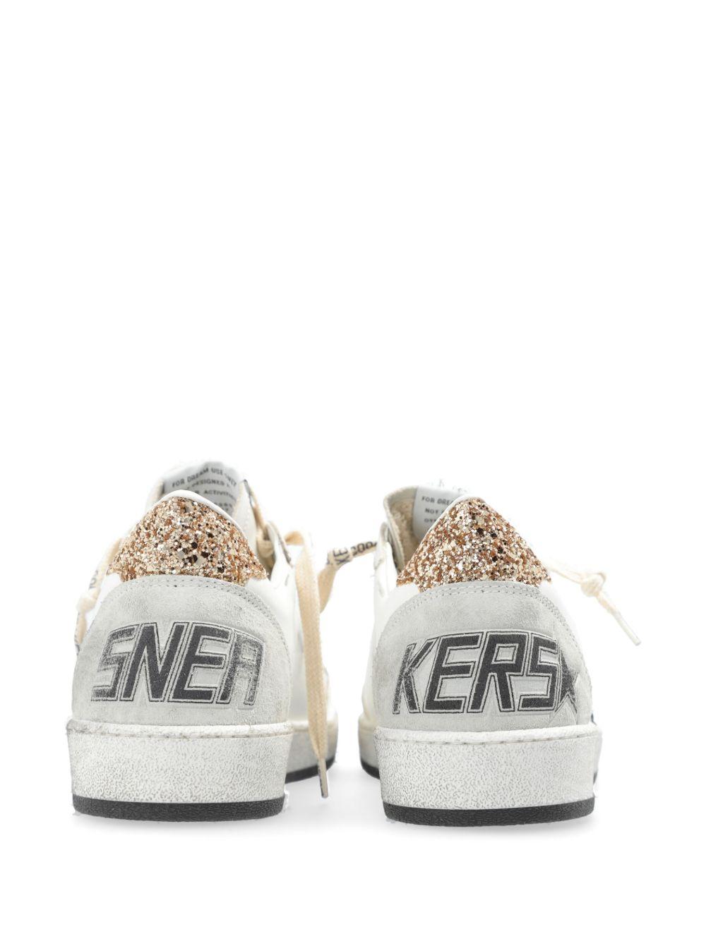 Sneakers ball star in bianco Golden goose - donna 