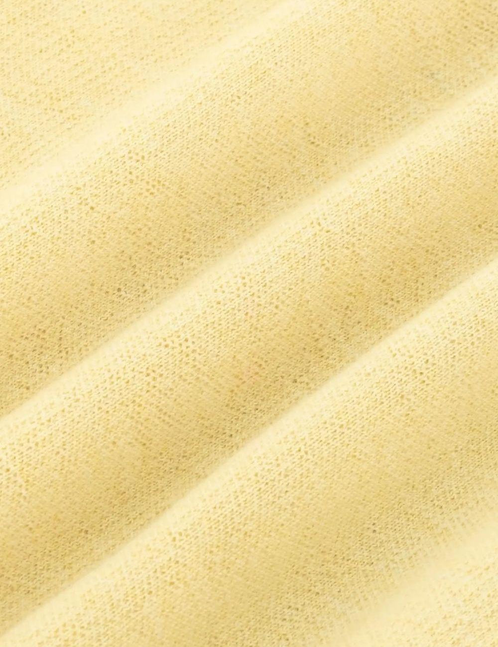 Polo con colletto ricamato in giallo Drole de monsieur - uomo 