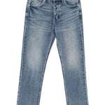 Jeans in cotone cinque tasche in blu Ksubi - uomo 