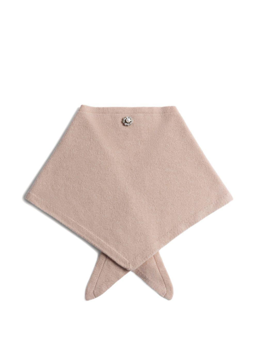 Sciarpa in cashmere in beige Simone rocha - donna 