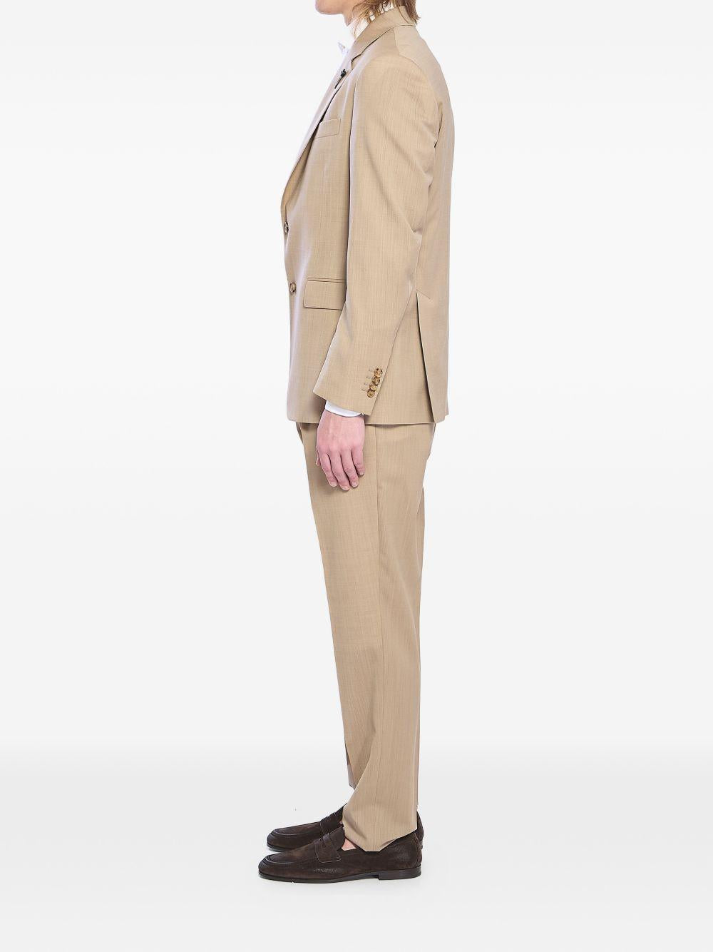 Completo feeling monopetto in beige Lardini - uomo 