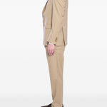 Completo feeling monopetto in beige Lardini - uomo 