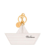 White boat keychain Moschino - donna 