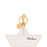 White boat keychain Moschino - donna 