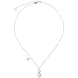 Collana con ciondolo a forma di orso fiore in argento Yvmin - donna 