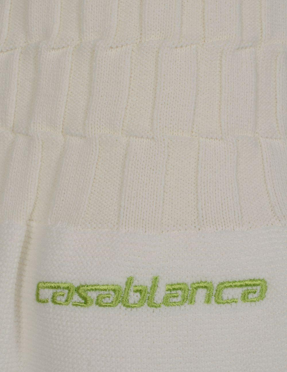 Gonna midi con balze in bianco Casablanca - donna 