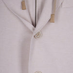 Giacca con cappuccio in beige Eleventy - uomo 