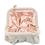 Clutch Venus piccola con cristalli in argento Benedetta Bruzziches - donna 