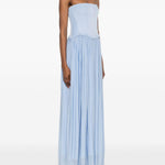 Abito lungo adalys in azzurro ROTATE BIRGER CHRISTENSEN - donna 