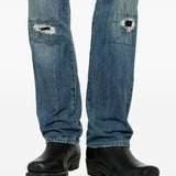 Jeans con passanti per cintura in blu Levi's vintage - uomo 