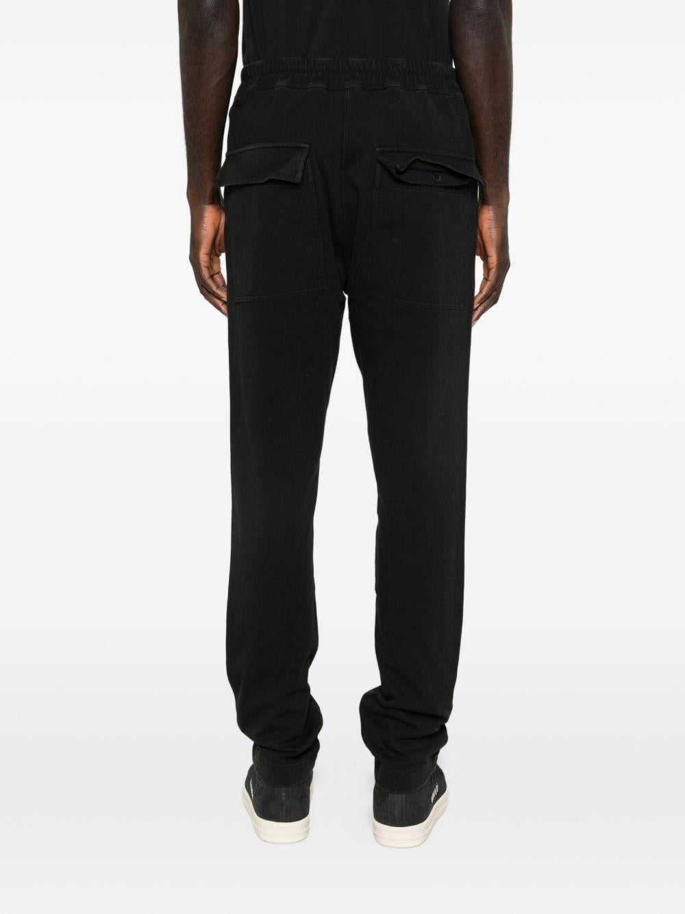 Jogger con coulisse in nero Rick Owens x Moncler - unisex<BR/><BR/> 