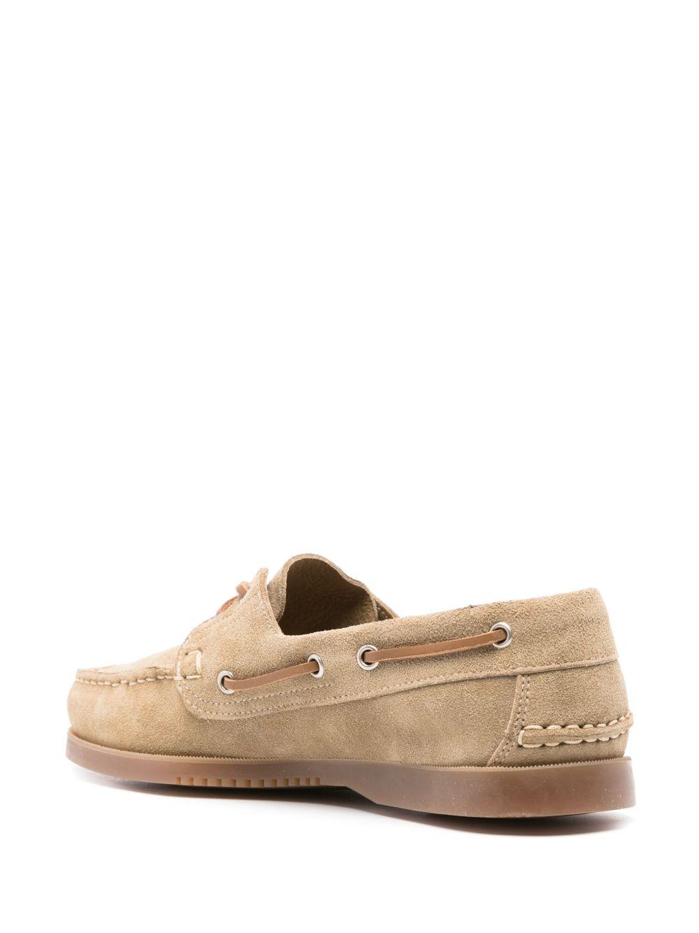 Mocassini barth marine in beige Paraboot - uomo 