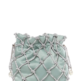 Borsa Selene Capri con cristalli in verde Rosantica - donna 