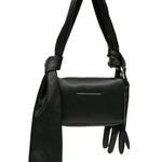 Borsa a spalla glove in nero Mm6 maison margiela - donna 