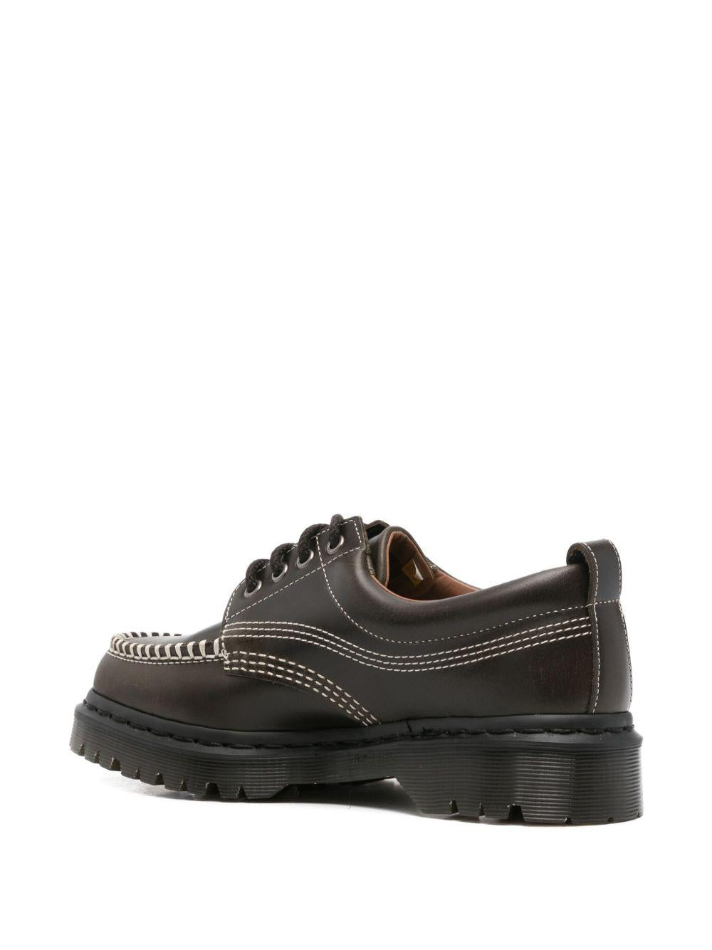 Mocassini Lowell 4 Eye in verde Dr. Martens - unisex 