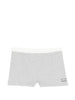 Shorts con vita elasticizzata in grigio Entire studios - donna