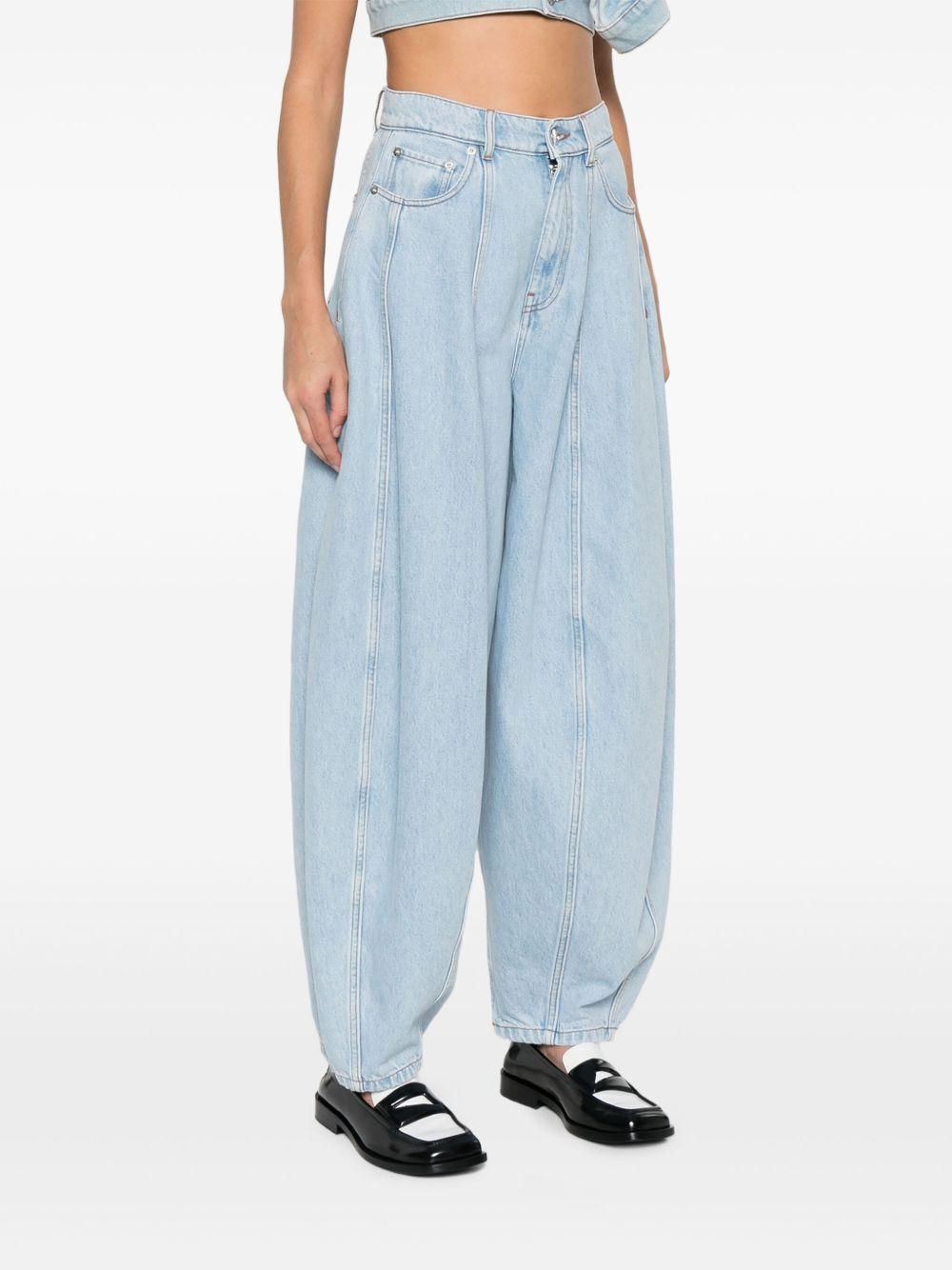 Jeans balloon in azzurro chiaro viktor&rolf - donna 