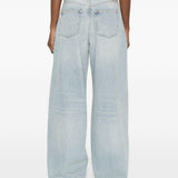Jeans con bottoni in blu Haikure - donna 