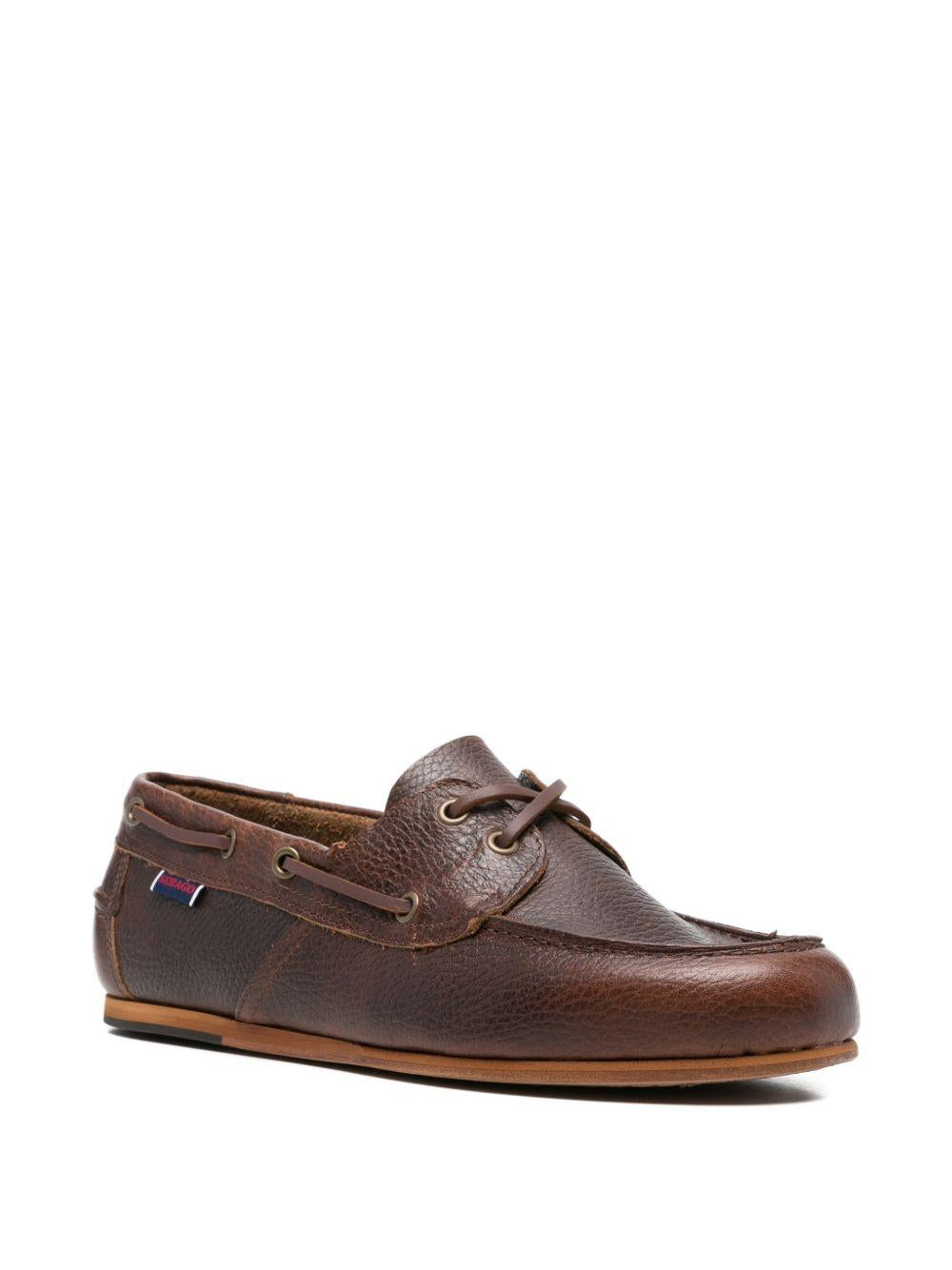 Mocassini Owen Tie in marrone Sebago - uomo 