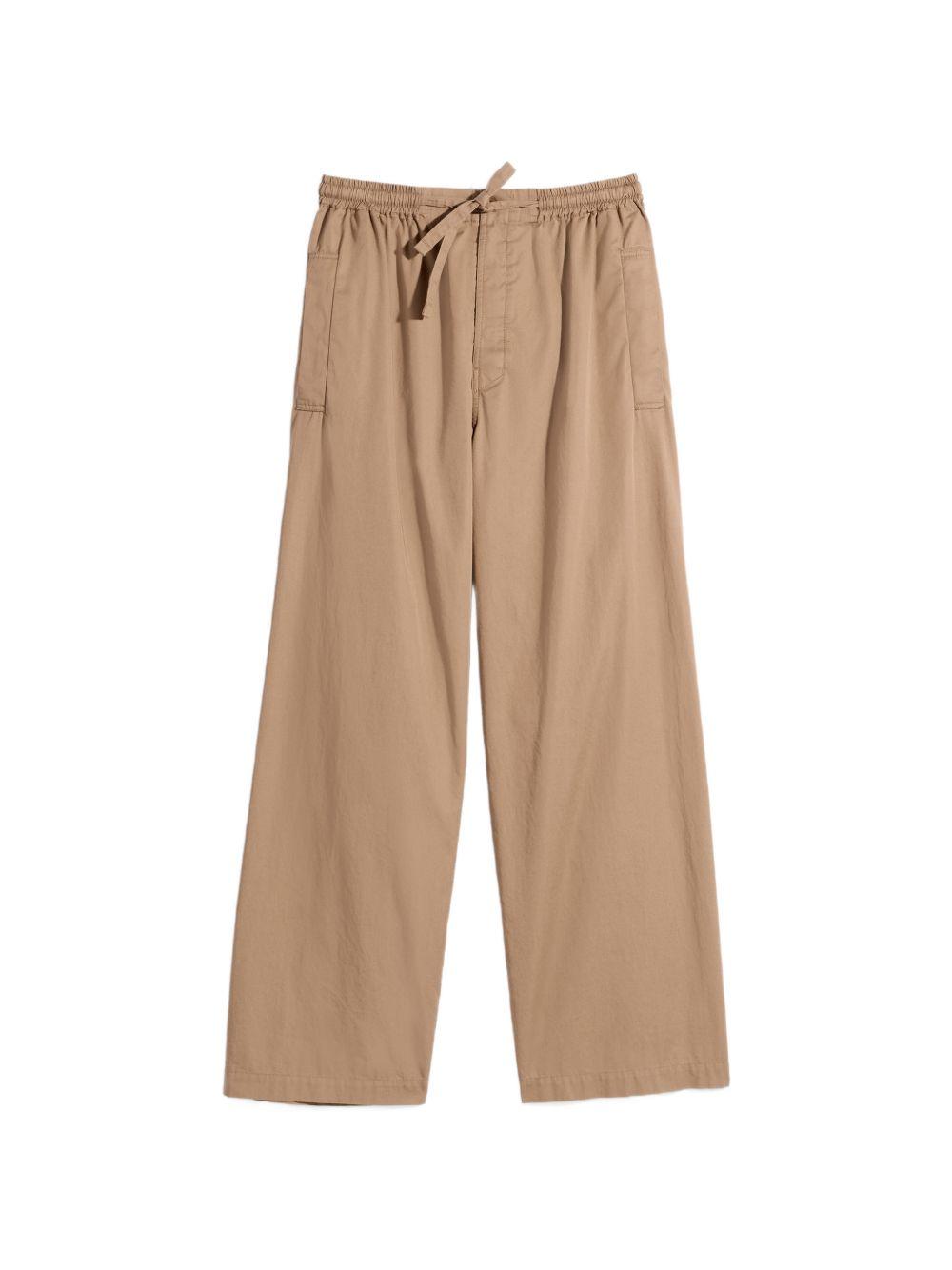 Pantaloni con coulisse in beige LEMAIRE - uomo 