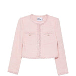 Giacca con paillettes in rosa 