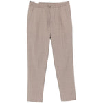 Pantaloni con coulisse e pieghe in beige Briglia 1949 - uomo 