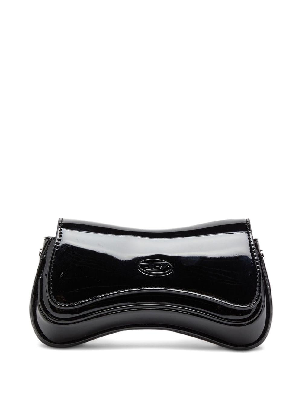 Borsa a spalla play crossbody in nero Diesel - donna 