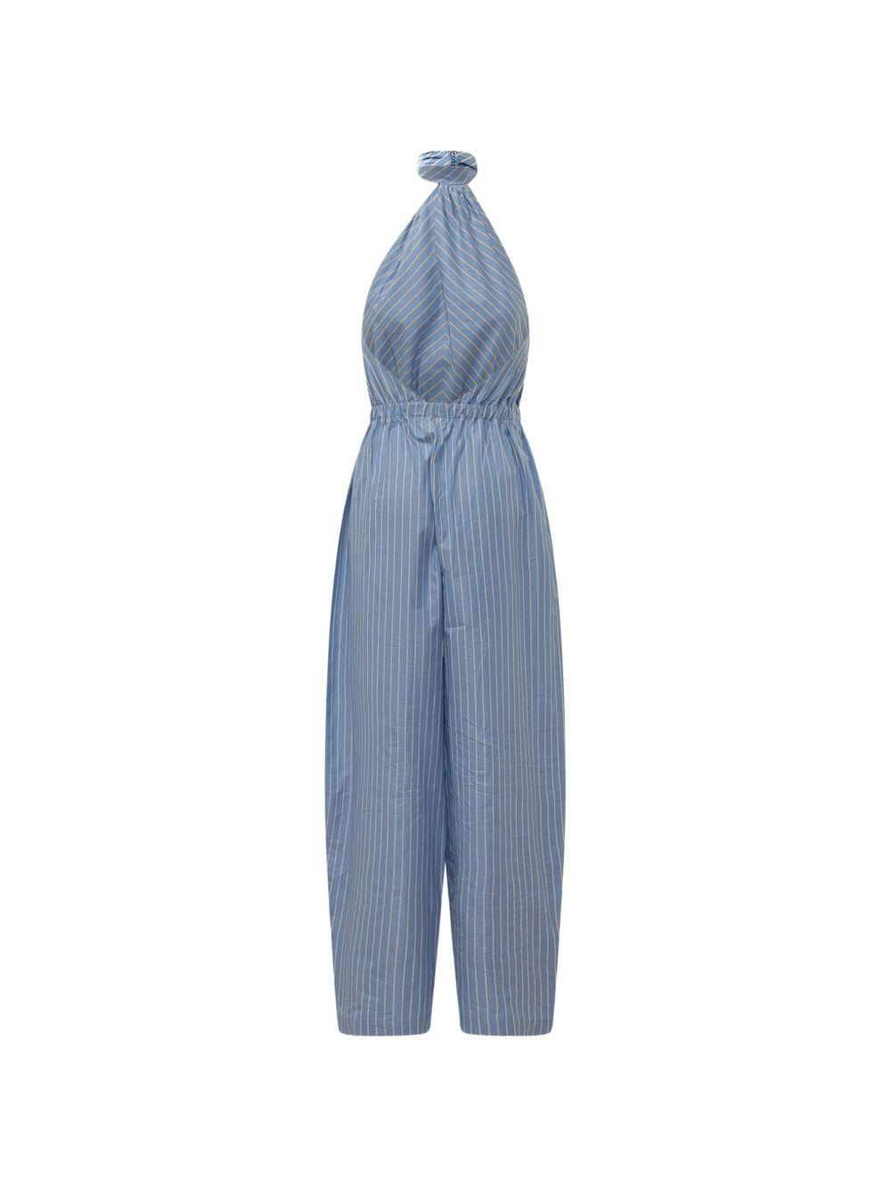 Tuta a righe in blu The andamane - donna 