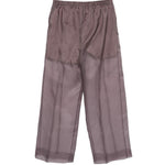 Pantaloni trasparenti a gamba larga in viola Antonelli - donna 