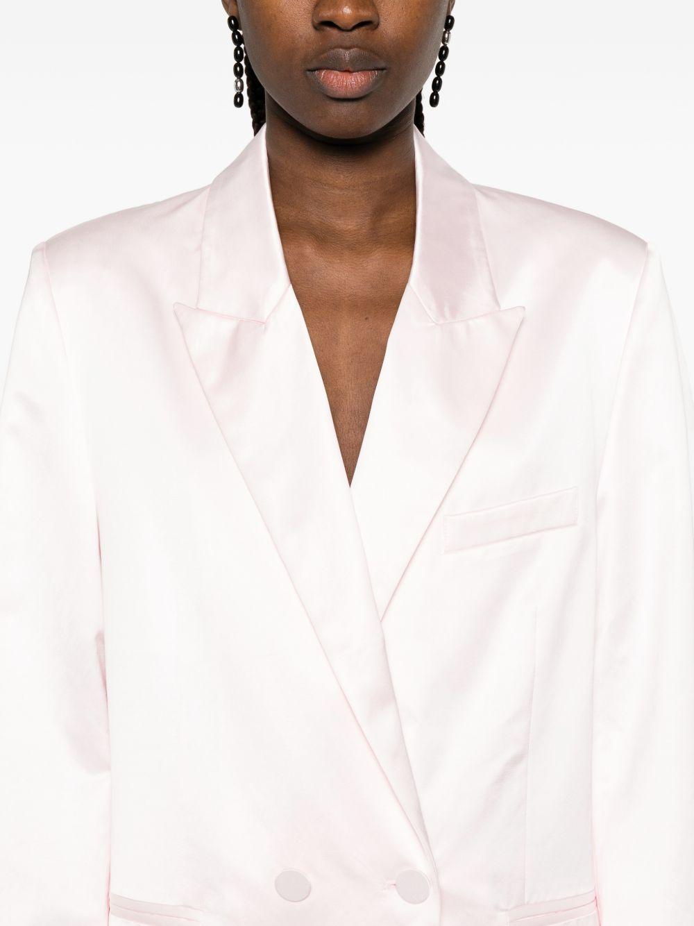Blazer doppio petto in bianco Forte forte - donna 