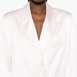 Blazer doppio petto in bianco Forte forte - donna 