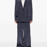 Pantaloni con coulisse in blu Feng chen wang - uomo 