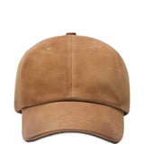 Cappello in camoscio con borchie in marrone Golden goose - unisex 
