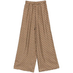 Pantaloni Clarino a gamba ampia in marrone Maxmara - donna 