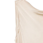 Abito con scollo a cascata Mara in beige Antonelli - donna 