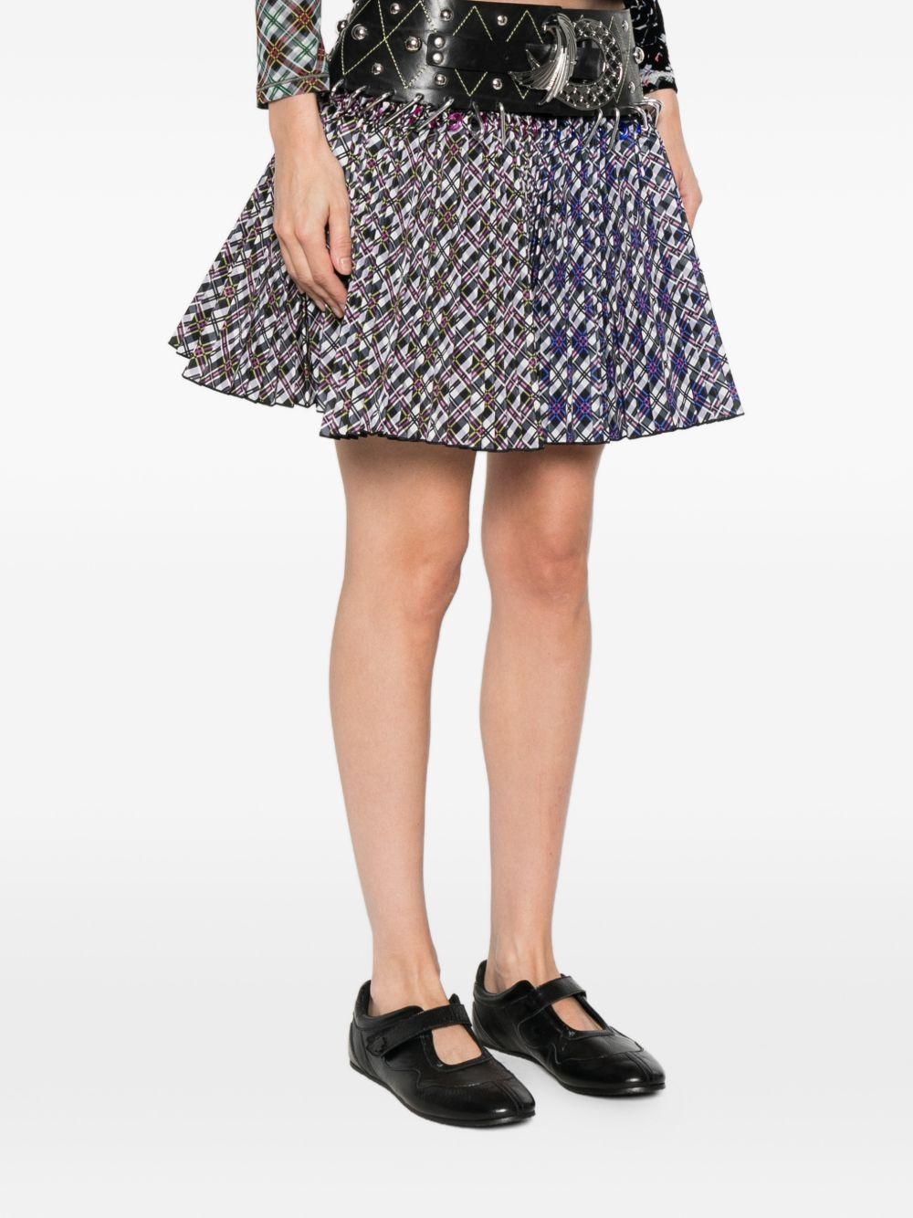 Gonna mini toro multicolore Chopova Lowena - donna 