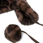 Cappello chapka con stampa leopardata Gotha - unisex 