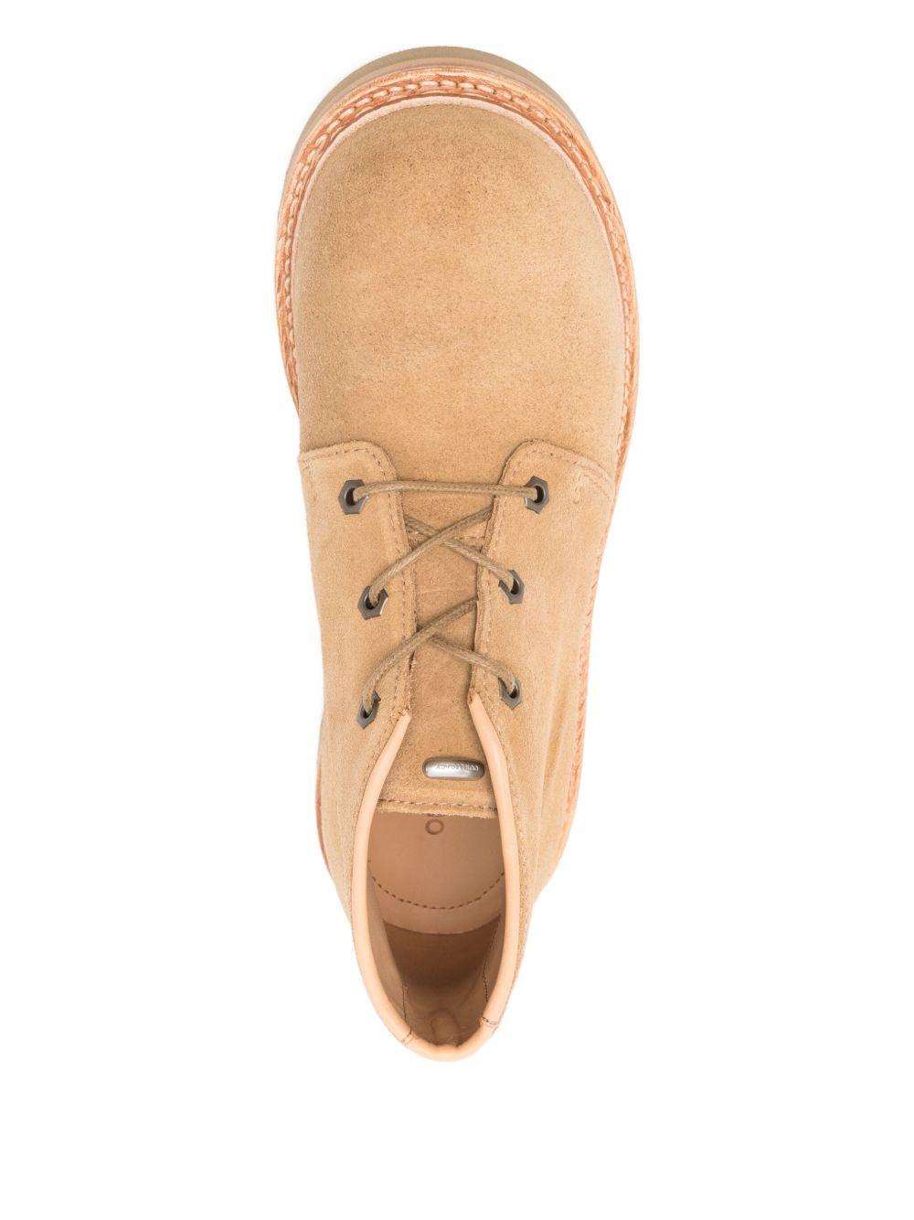 Stivali chukka in camoscio in beige Our legacy - uomo 