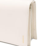 Borsa a spalla file in bianco Jil sander - donna 