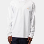 t-shirt chase con logo in bianco carhartt wIp - uomo 
