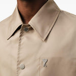 Giacca con bottoni in beige Ami Paris - donna 