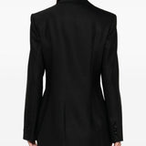 Blazer monopetto Lesia con decorazione in nero Costarellos - donna 