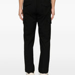 Pantaloni cargo con tasche in nero Whitesand - uomo 