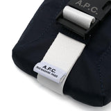 Borsa a tracolla trek in blu - A.P.C -  uomo 
