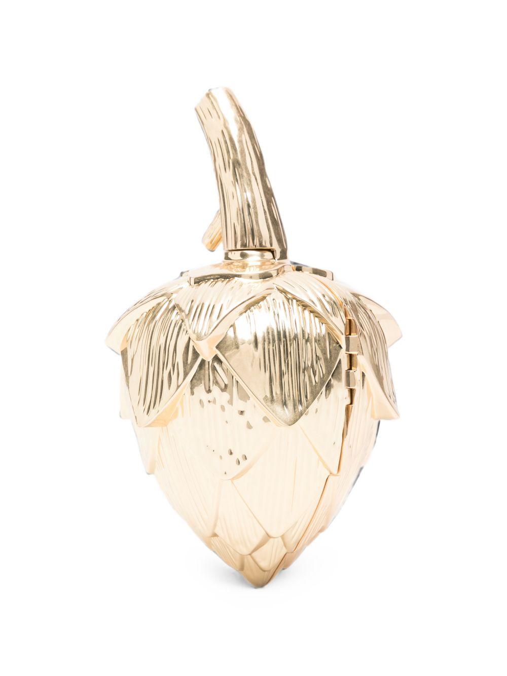 Clutch Isabella in oro 